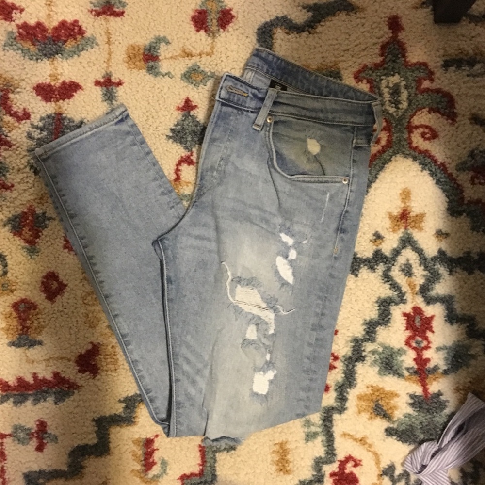 H&M Distressed Denim